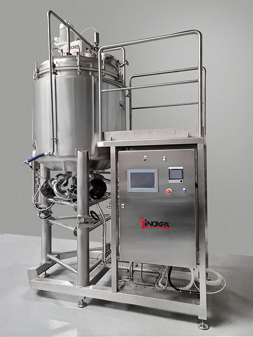 Reactors for the cosmetic industry